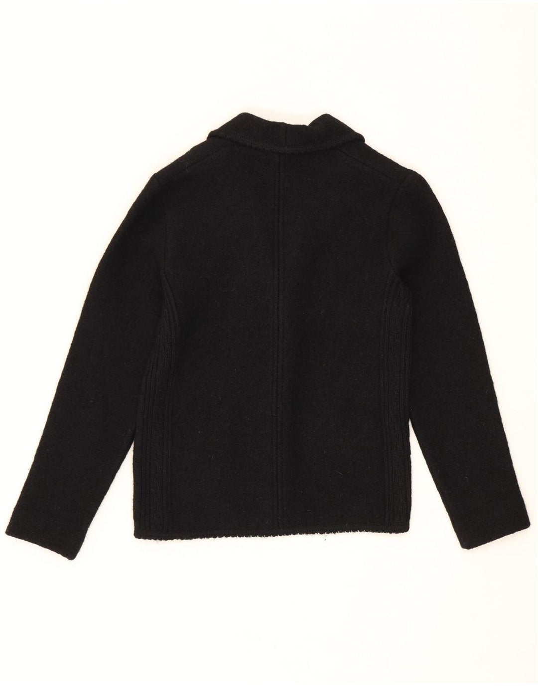 SIGI SCHEIBERG Womens 5 Button Blazer Jacket EU 42 Large Black New Wool Vintage Sigi Scheiberg and Second-Hand Sigi Scheiberg from Messina Hembry 