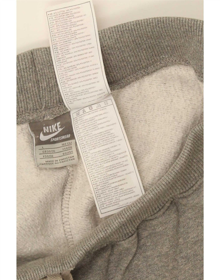 Nike Mens Sport Shorts Large Grey Cotton