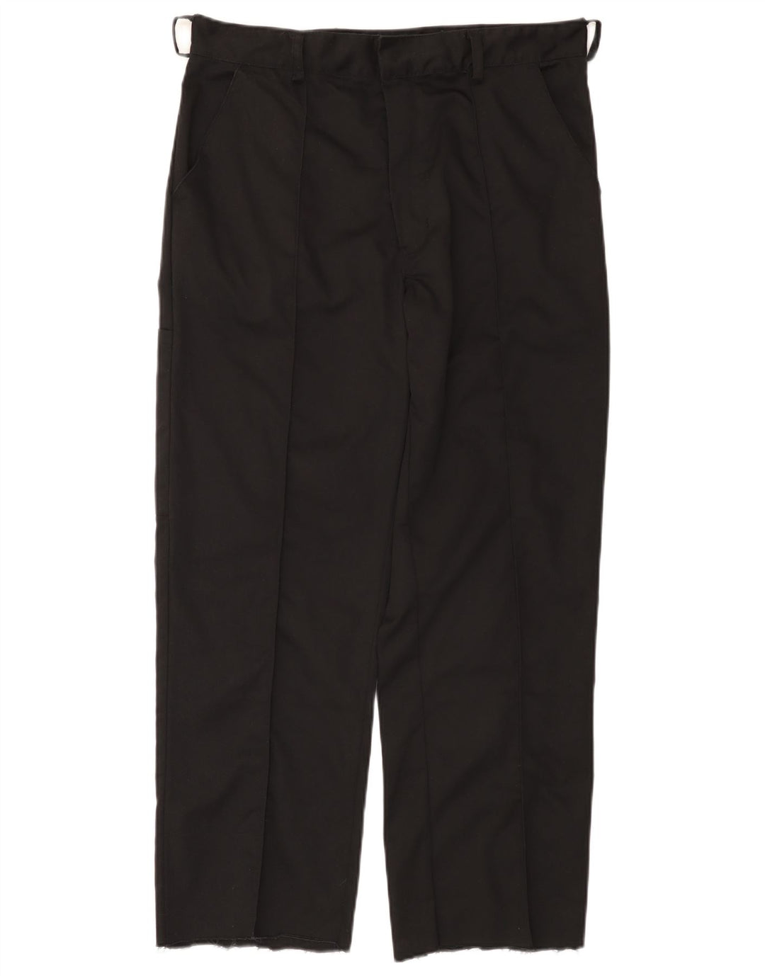 Dickies Mens Straight Chino Trousers W36 L29 Black Polyester