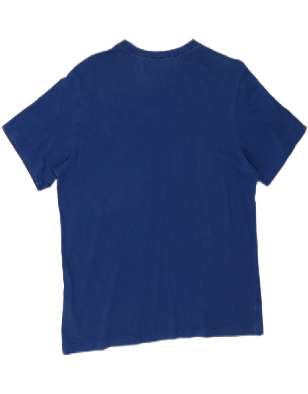 NIKE Mens Graphic T-Shirt Top Medium Blue Cotton