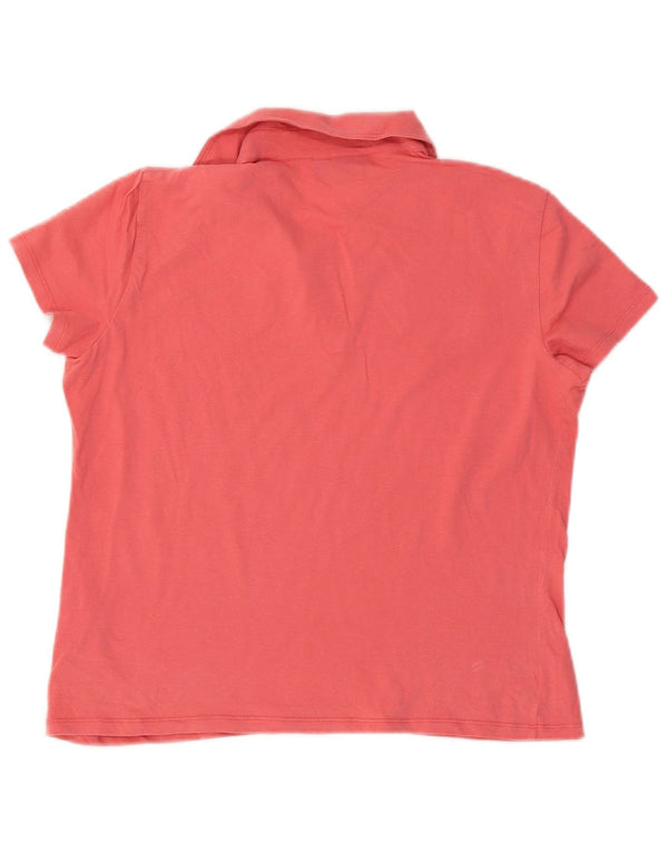 Trussardi ženska polo majica UK 18 XL, ružičasti pamuk