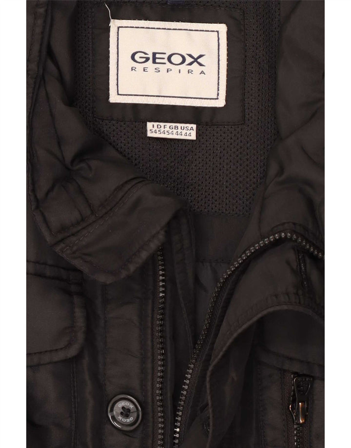 Giacca utility da uomo Geox UK 44 2XL Poliestere nero