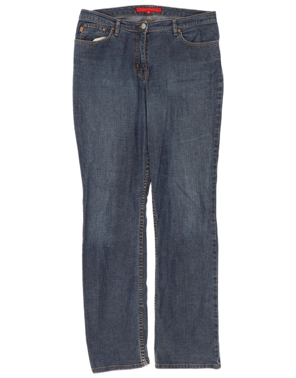 Jeans dritti da donna Fcuk UK 14 Large W32 L31 Cotone blu