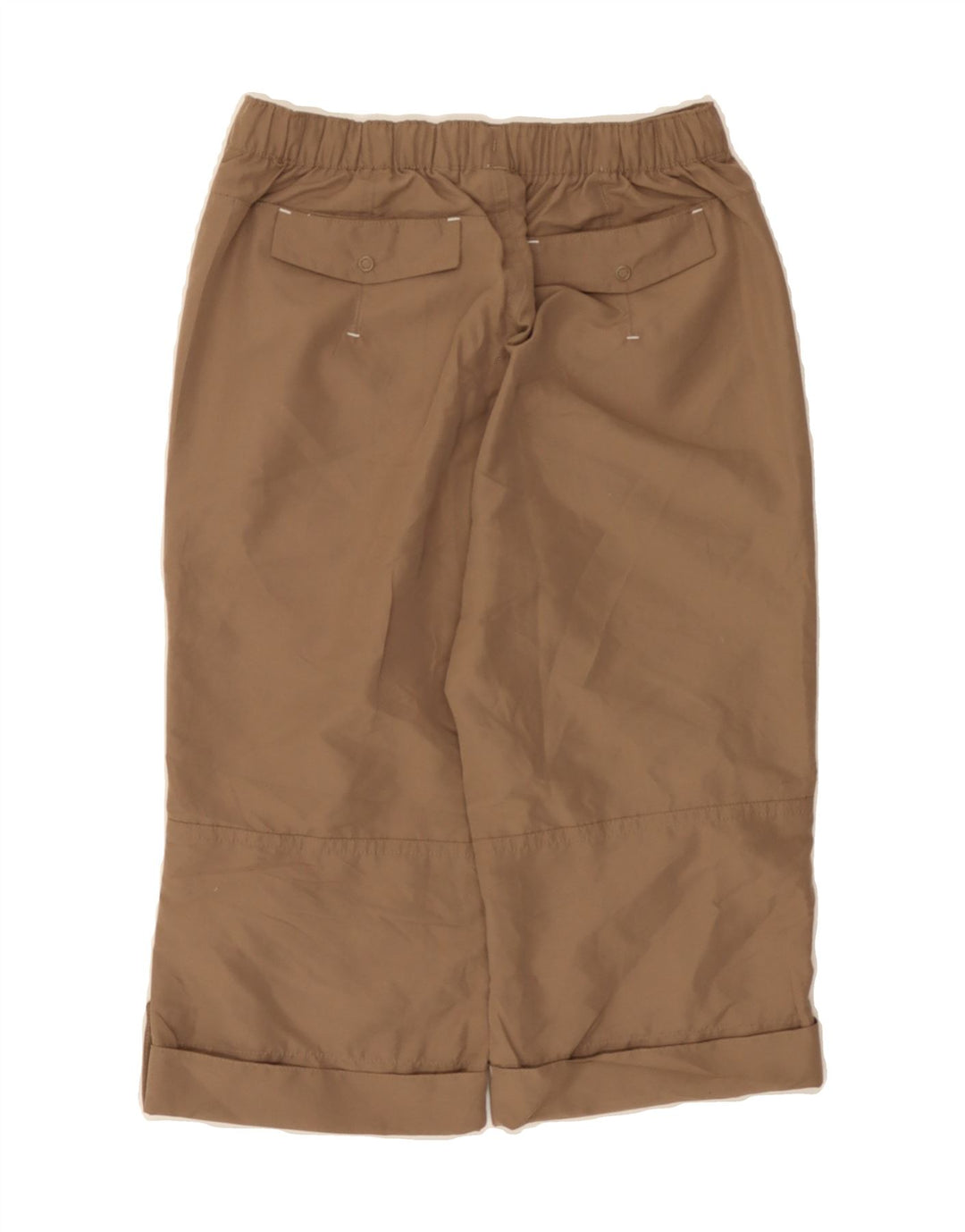 PUMA Boys Straight Capri Trousers 9-10 Years W24 L15 Brown Polyester Vintage Puma and Second-Hand Puma from Messina Hembry 