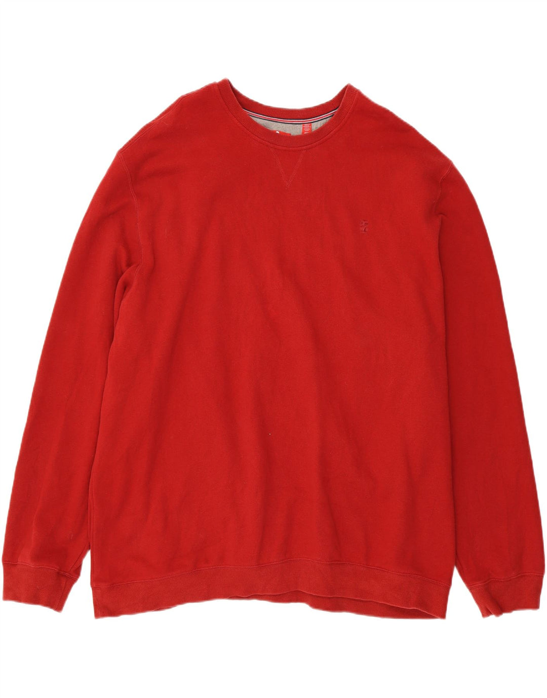 IZOD Mens Big & Tall Sweatshirt Jumper 3XL Red Cotton Vintage Izod and Second-Hand Izod from Messina Hembry 
