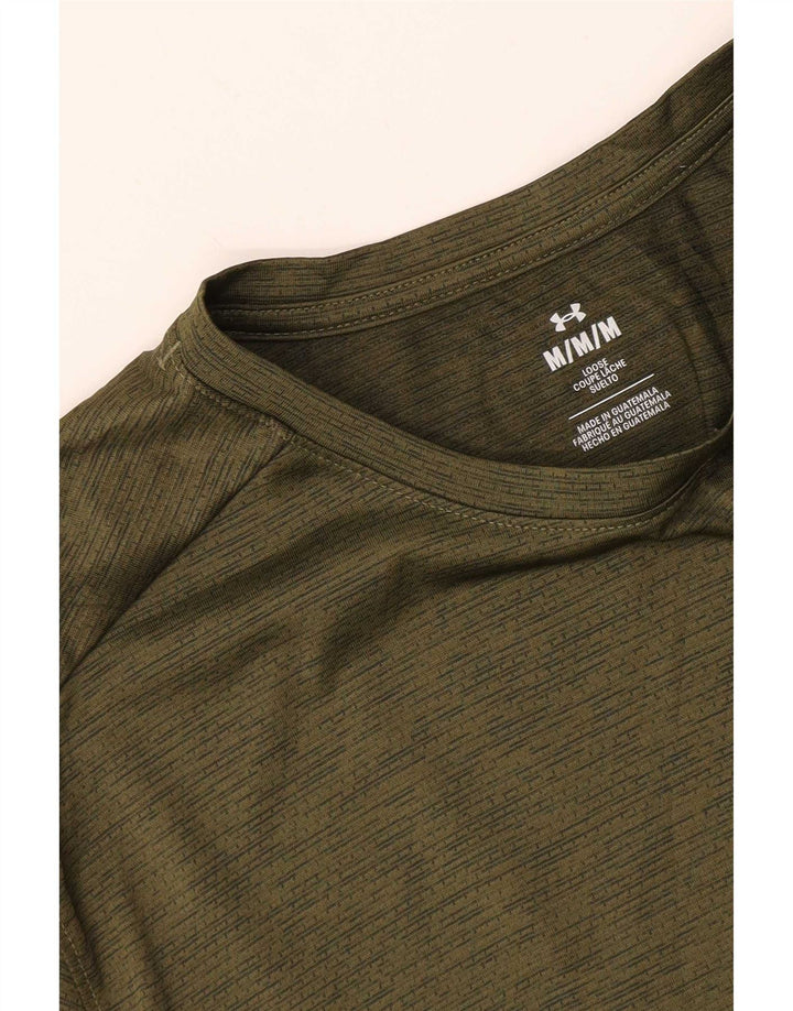 Under Armour T-Shirt Homme Kaki Moyen Flecked