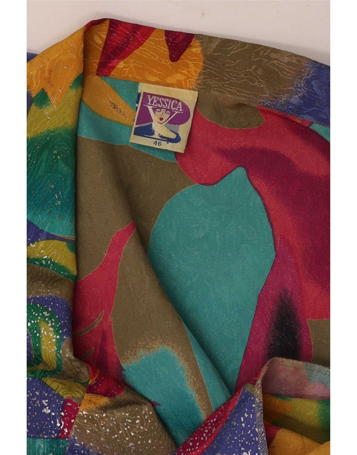 Giacca blazer oversize da donna Yessica EU 46 XL multicolore geometrica
