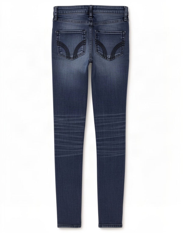 Hollister Womens Skinny Jeans US 0 XS W24 L27 Blue Cotton
