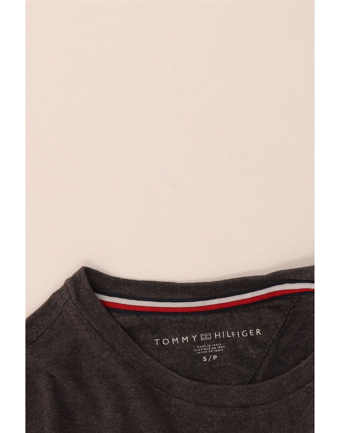 Tommy Hilfiger Mens T-Shirt Top Small Grey