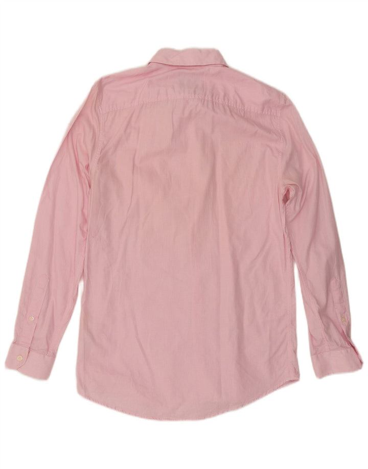 Camicia da uomo Jack Wills piccola in cotone pied de poule rosa