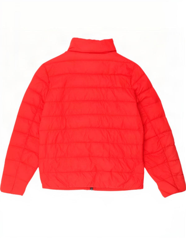 Tommy Hilfiger Chaqueta acolchada para mujer UK 46 Grande Poliamida roja