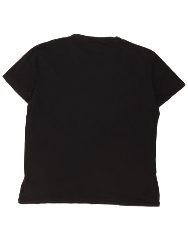 Polo Ralph Lauren Herre T-Shirt Top Medium Sort Bomuld