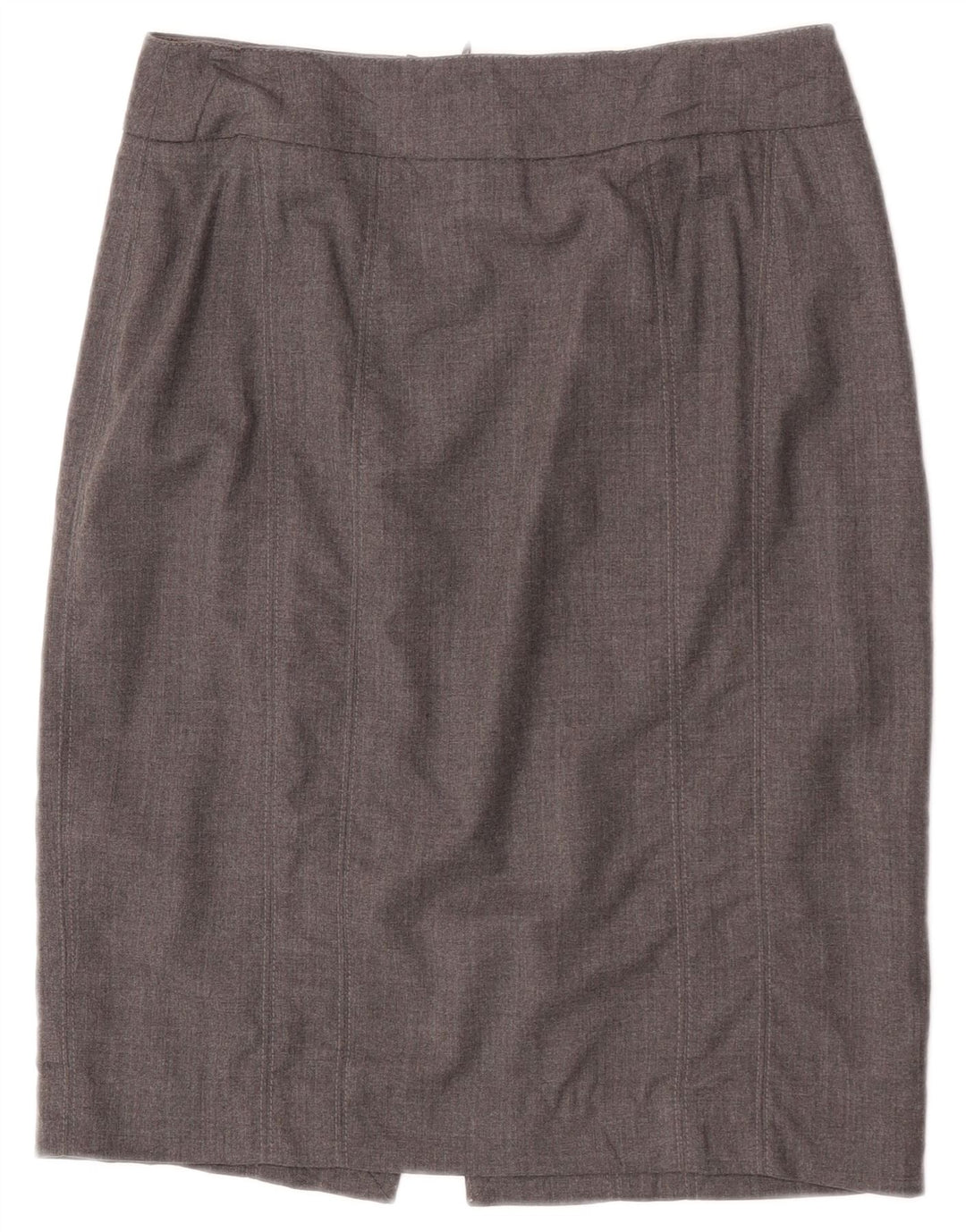 Armani Collezioni Womens Pencil Skirt IT 42 Medium W28 Grey