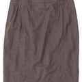 Armani Collezioni Womens Pencil Skirt IT 42 Medium W28 Grey