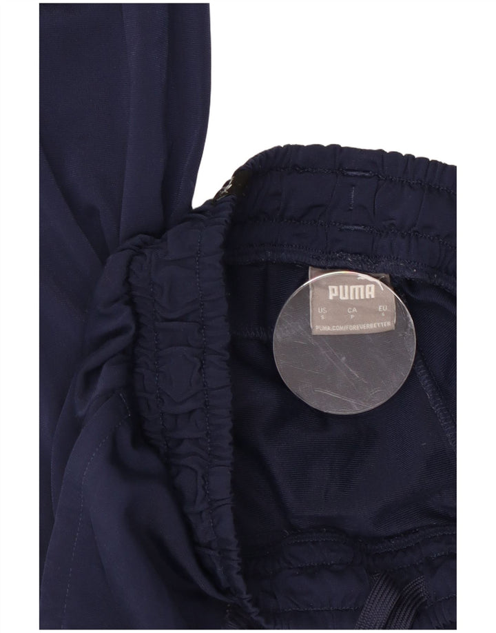 Puma Mens Tracksuit Trousers Joggers Small  Navy Blue