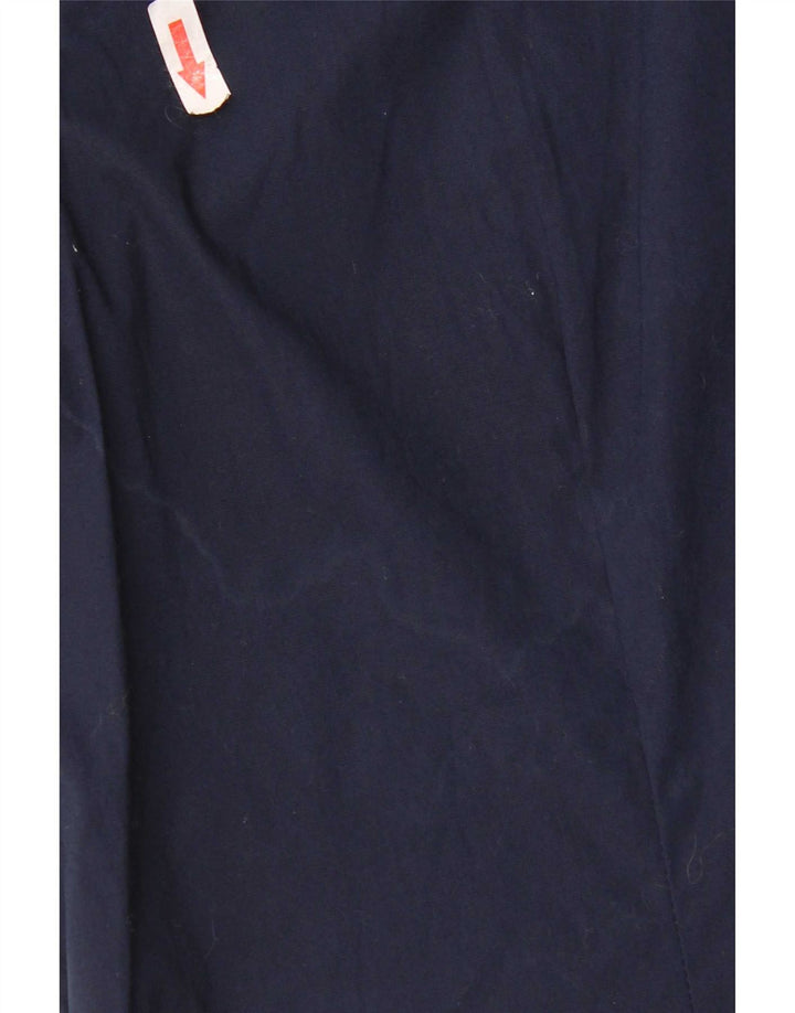 Michael Kors Mens Short Sleeve Shirt XL Navy Blue Cotton