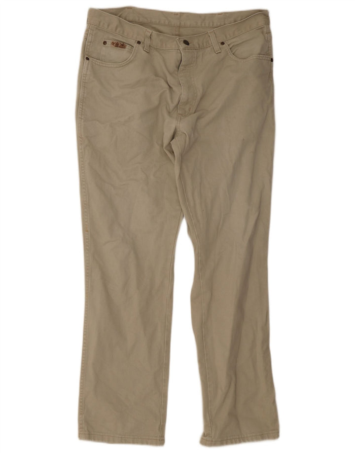 Ανδρικό τζιν Wrangler ίσιο W36 L32 Πράσινο