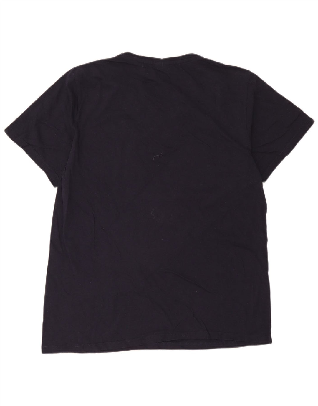 Umbro Mens T-Shirt Top 2XL Navy Blue Cotton