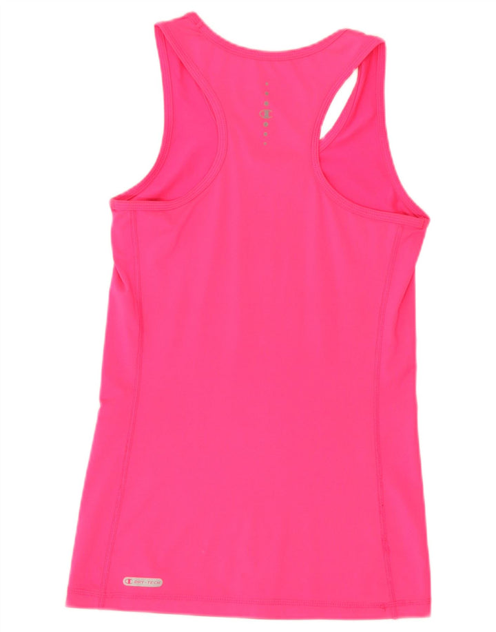 Champion Womens Vest Top UK 4 XS Pink