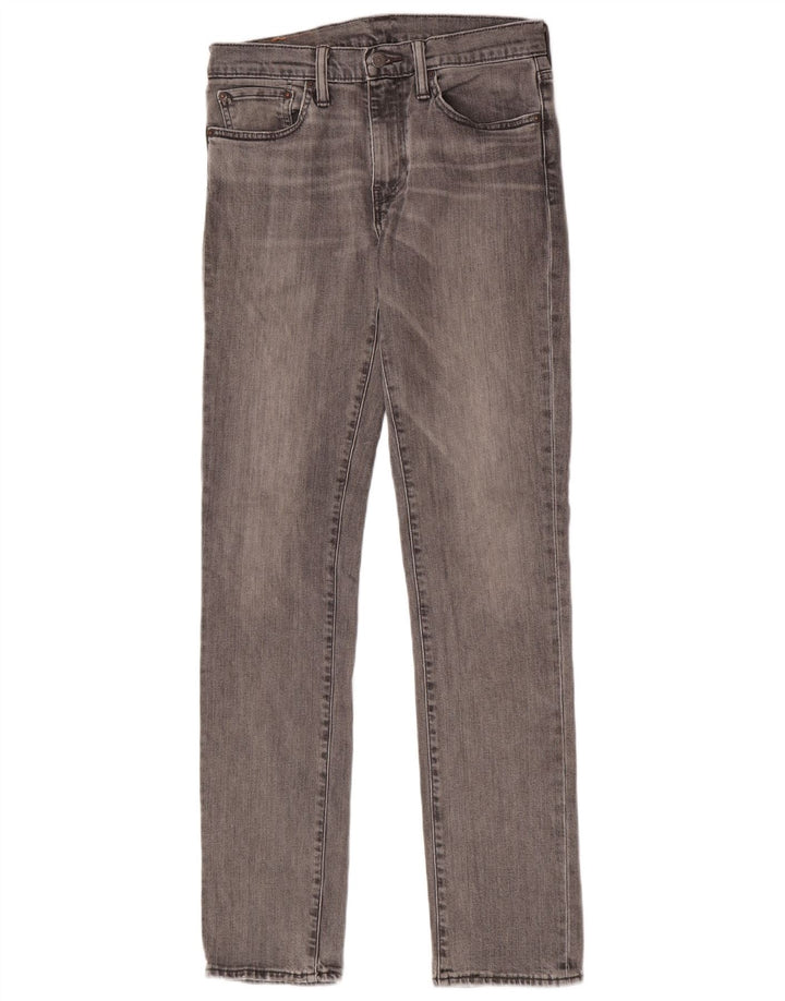 Levi's Uomo 511 Slim Jeans W31 L34 Cotone Grigio