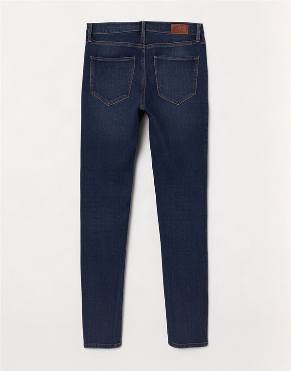 Jeans Hollister da donna super skinny a vita alta US 3 Small W26 L28 Blu