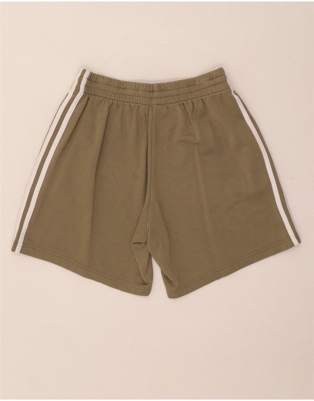 Męskie spodenki sportowe Adidas, średnie khaki, bawełniane