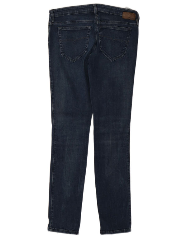 Женские джинсы скинни Diesel Skinzee с низкой талией W32 L30 Темно-синие
