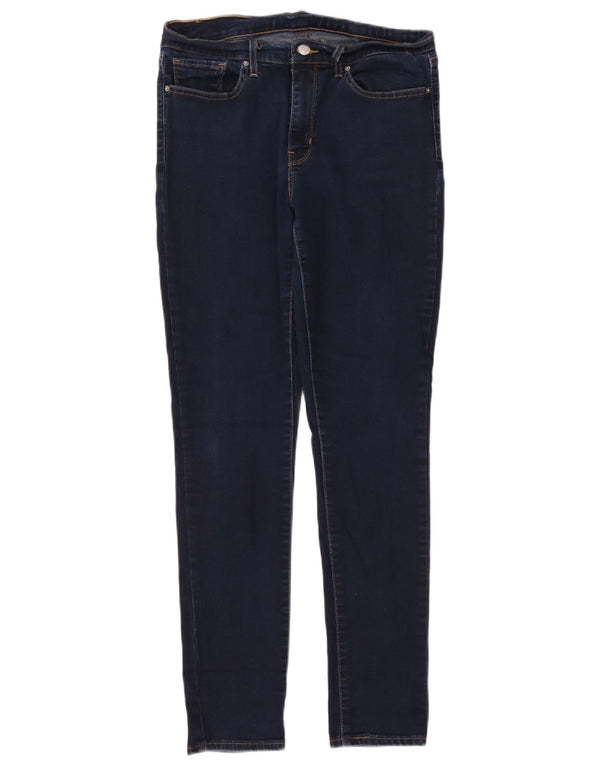 Levi's Damen Skinny Jeans W31 L30 Marineblaue Baumwolle