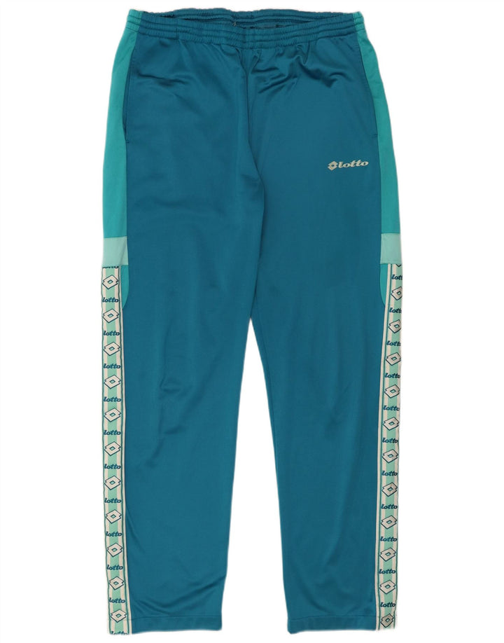 Lotto Mens Graphic Full Tracksuit XL  Blue Colourblock