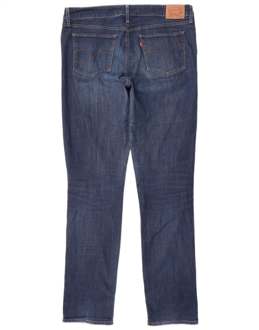 LEVI'S Womens 712 Slim Jeans W32 L34 Blue Cotton