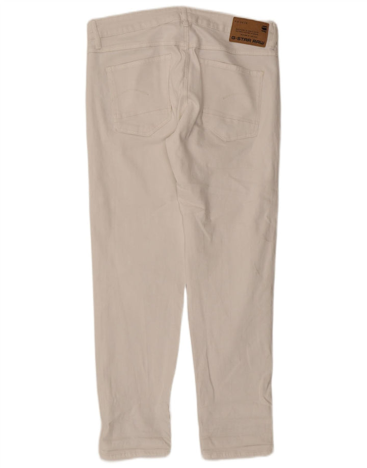 G-STAR Womens Slim Jeans W29 L29 White Cotton