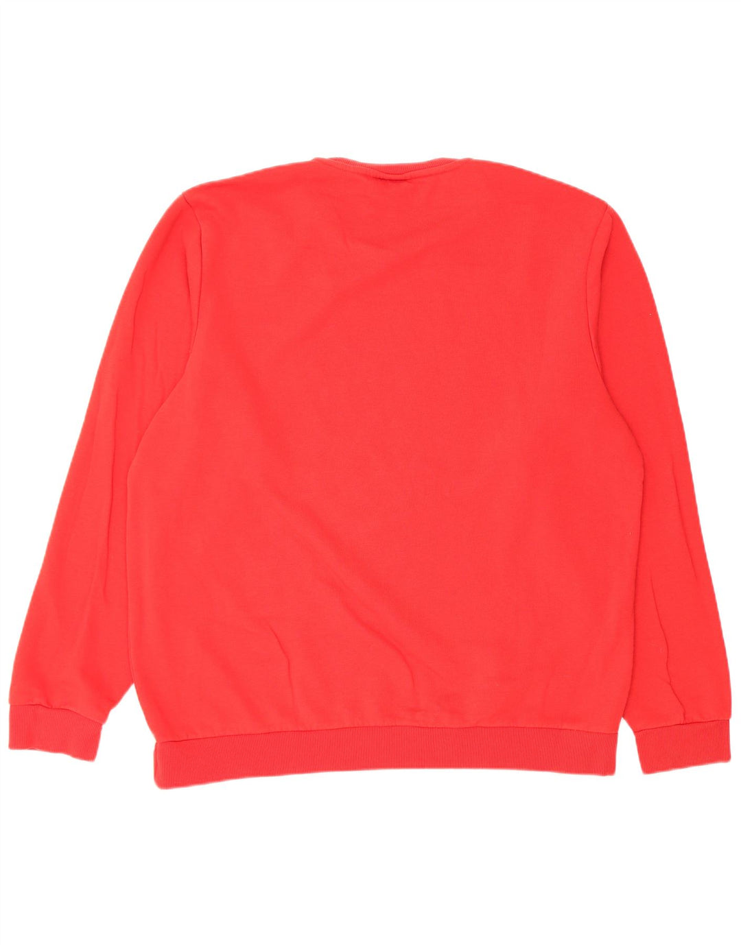 Adidas Mens Graphic Sweatshirt Jumper XL Red Cotton