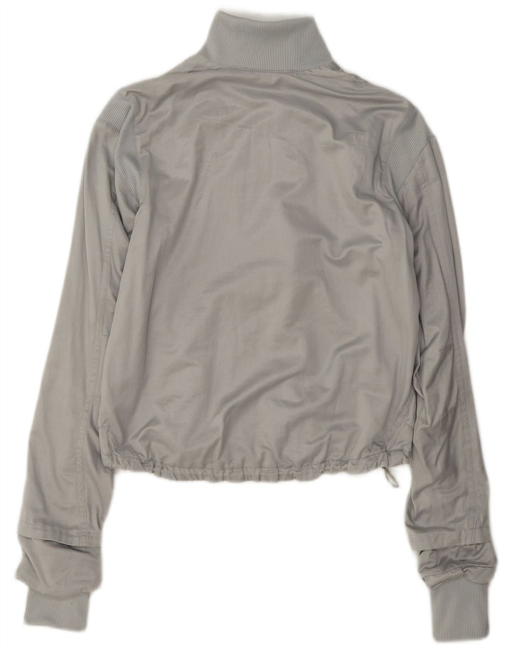 Giacca da tuta da donna Puma UK 10 Small Grigia