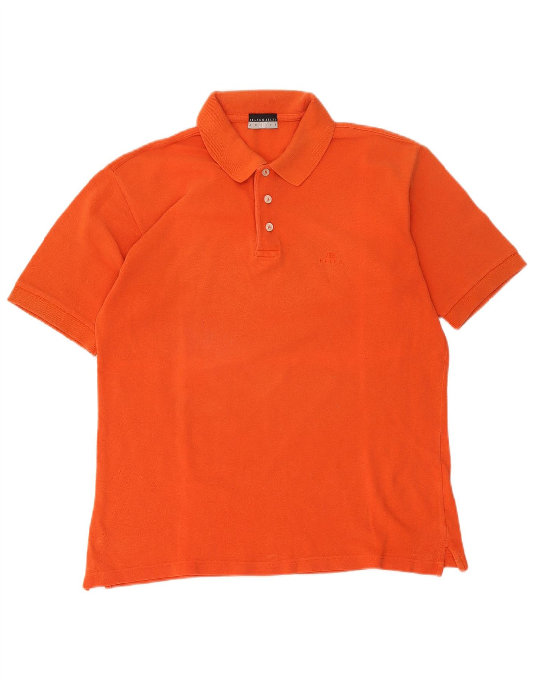 Belfe & Mens Polo Naranja Mediano