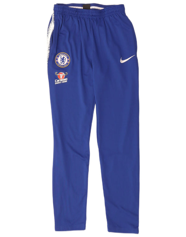 Nike Pantalon de survêtement Chelsea FC pour femme UK 14 Bleu moyen Colourblock