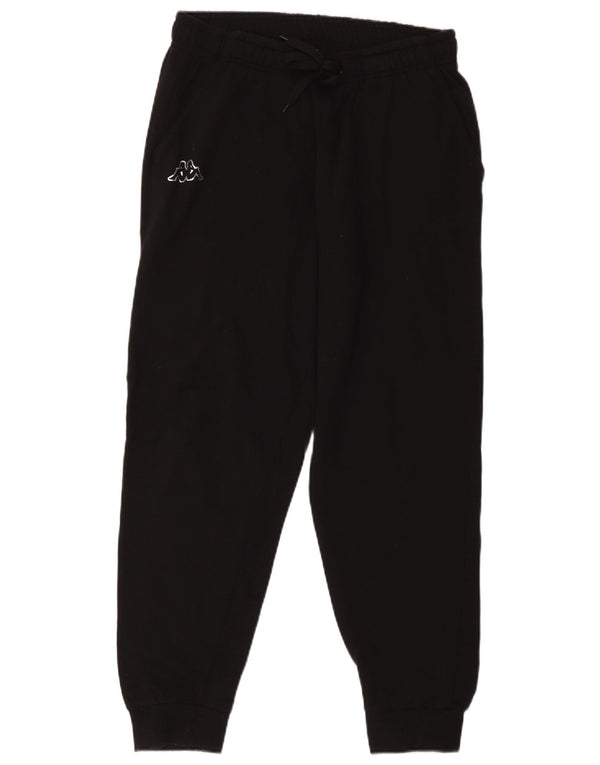 Kappa Mens Tracksuit Trousers Joggers Large Black Cotton