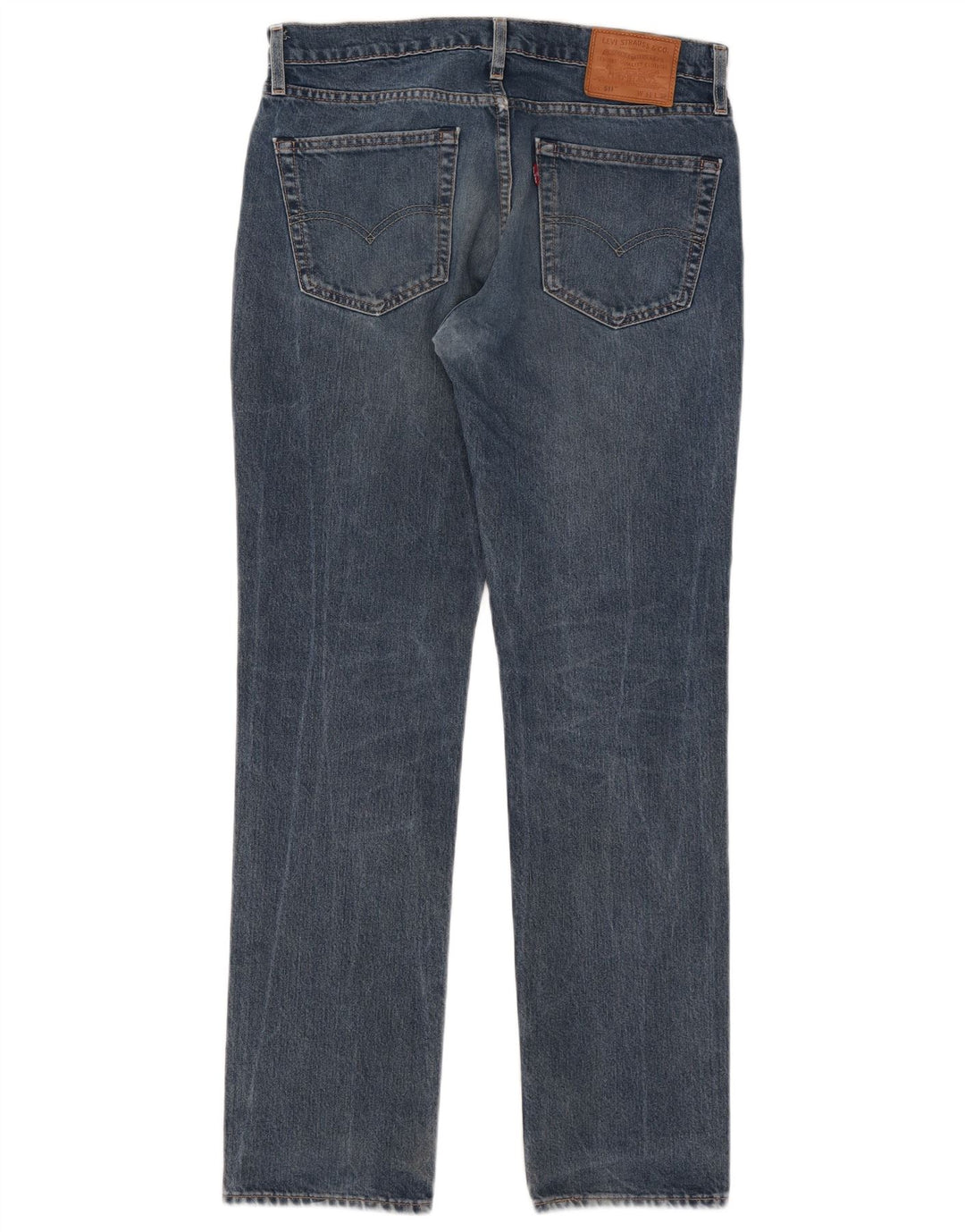 Levi's Mens 511 Slim Jeans W31 L32 Blue Cotton