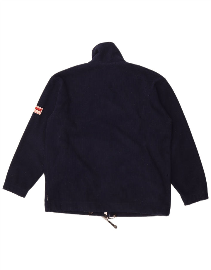 Campagnolo Mens Tracksuit Top Jacket Medium Navy Blue Polyester