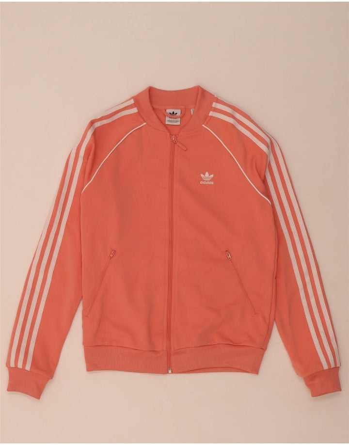 Adidas Damen Trainingsanzug Top Jacke UK 8 Small Pink