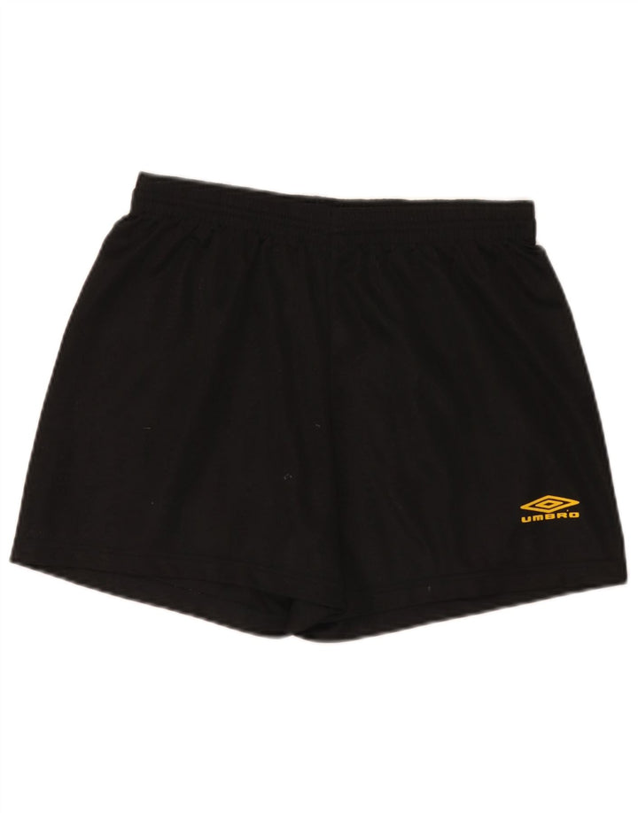 Umbro Herren Sportshorts Medium Schwarz Polyester