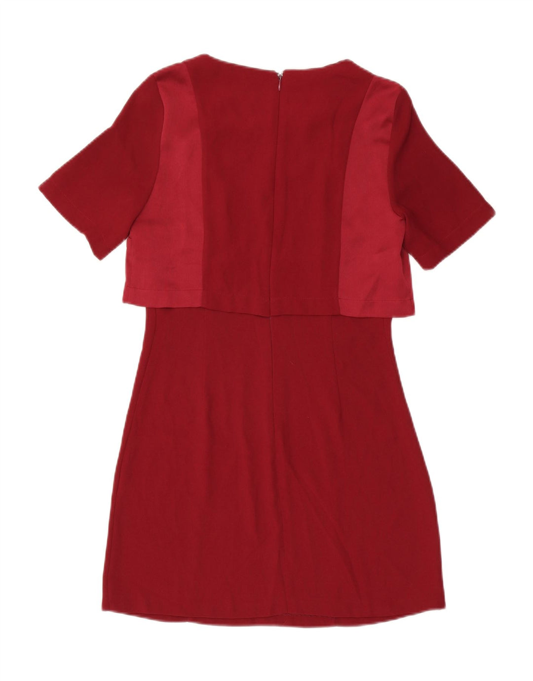 Abito a trapezio da donna Topshop UK 10 piccolo poliestere rosso