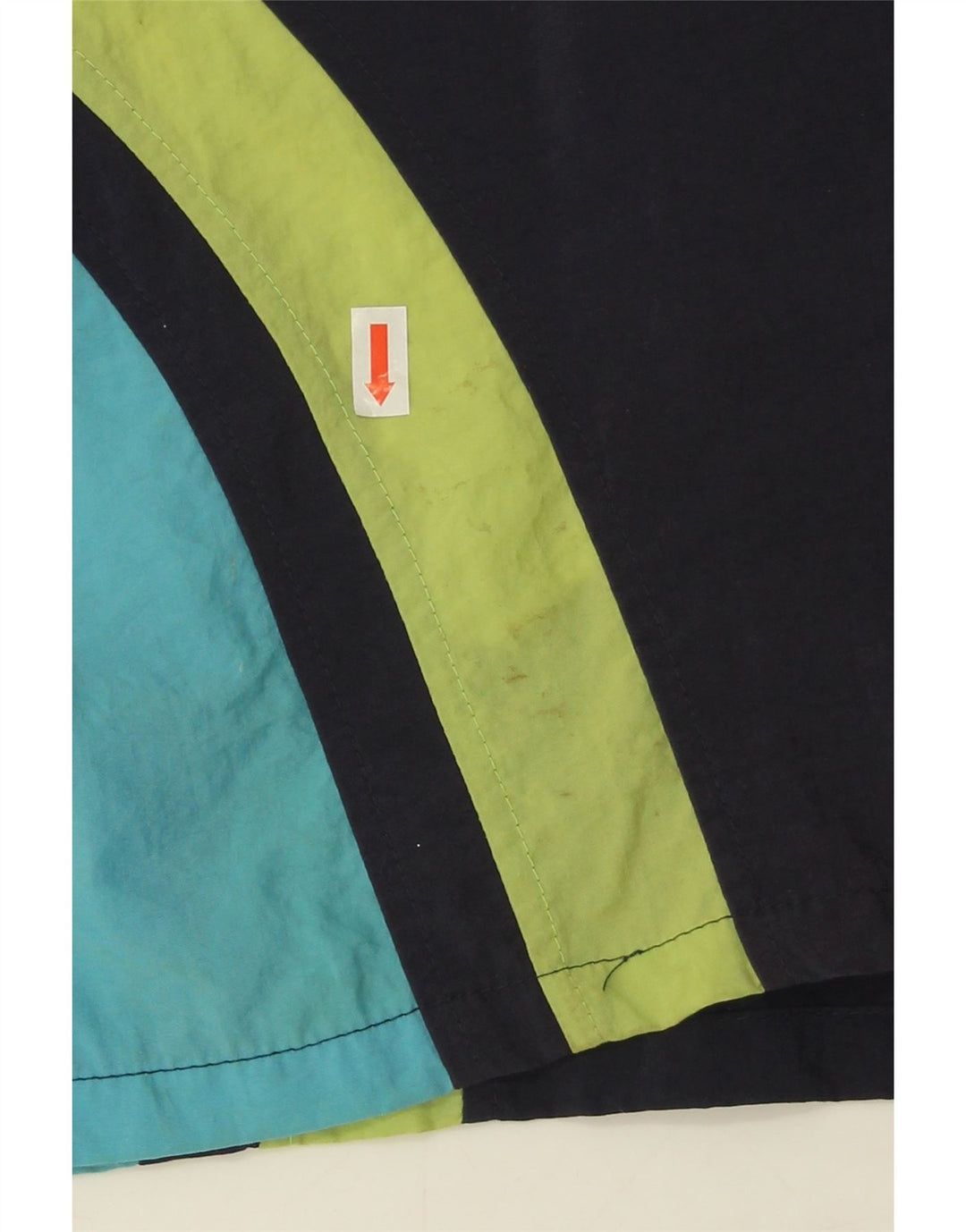 Fila Mens Swimming Shorts IT 50 Medium  Navy Blue Colourblock