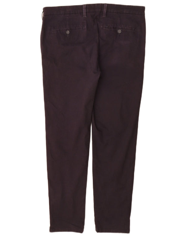 Calça jeans skinny masculina Marks & Spencer W34 L29 algodão azul marinho