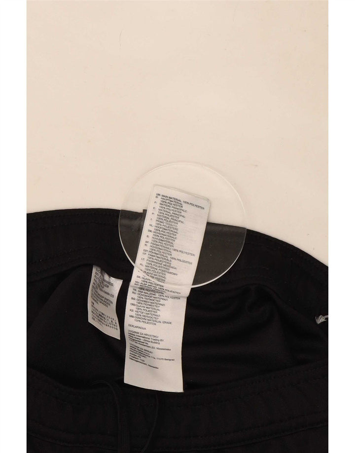 Adidas Mens Tracksuit Trousers Small Black Polyester