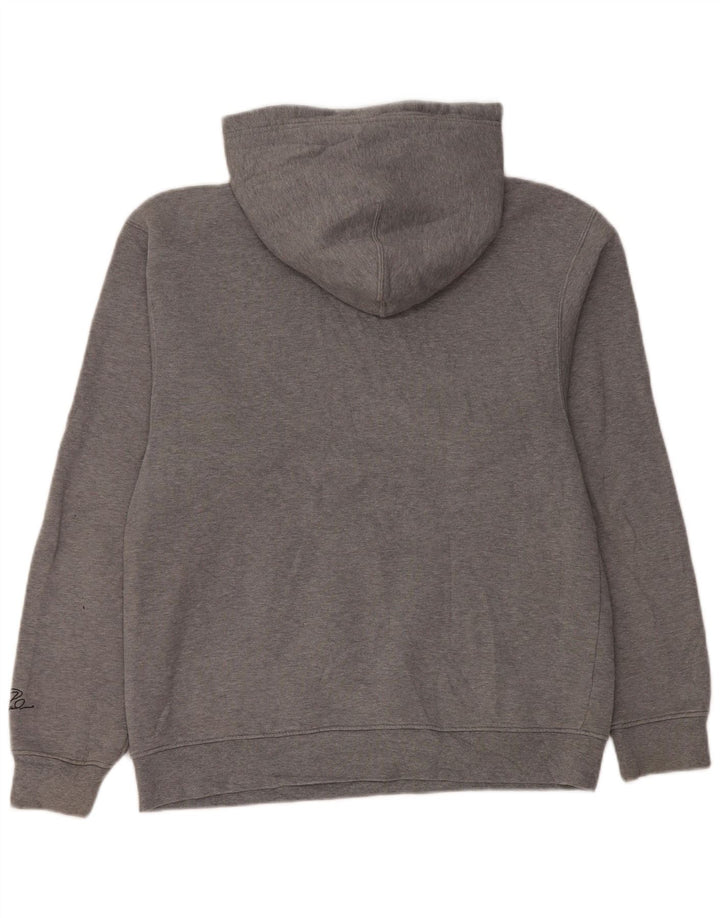 Jordan Mens Air Hoodie Jumper Small Grey Cotton