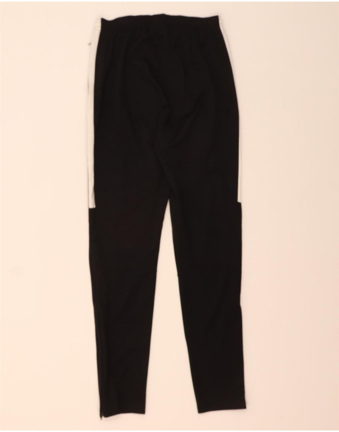 NIKE Womens Dri Fit Tracksuit Trousers UK 10 Small Black Polyester