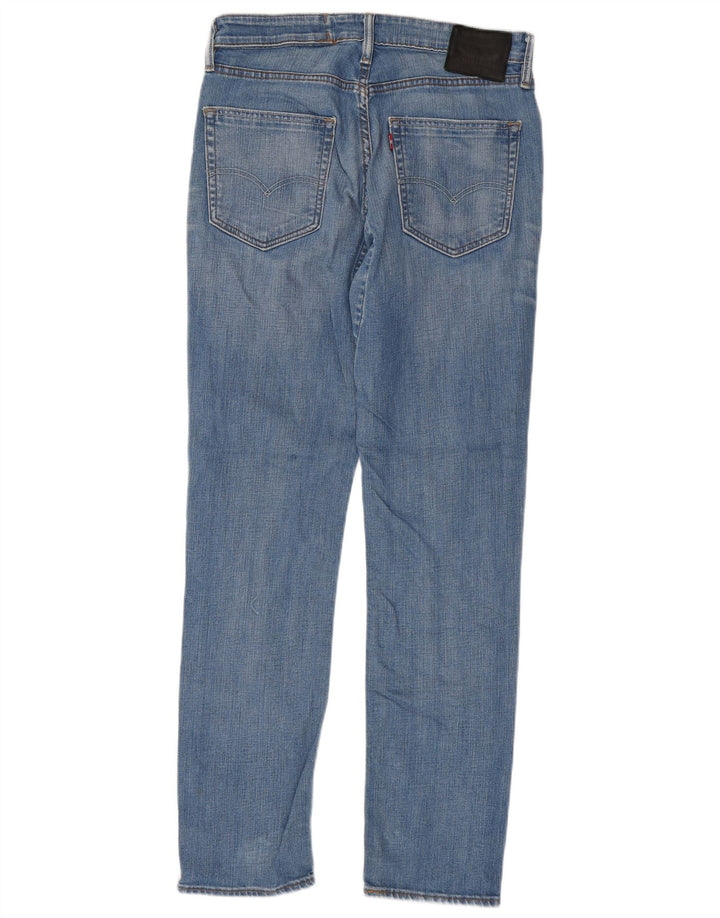Levi's Mens Slim Jeans W31 L32 Blue Cotton