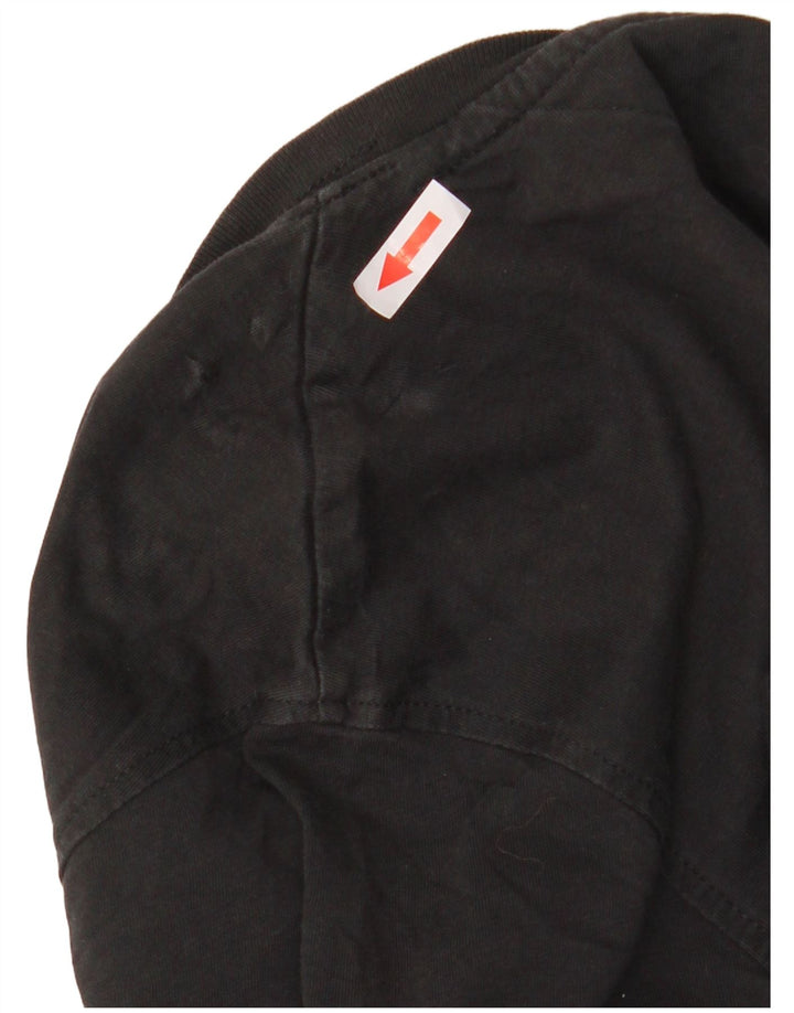 Tommy Hilfiger Mens T-Shirt Top Small Black Cotton