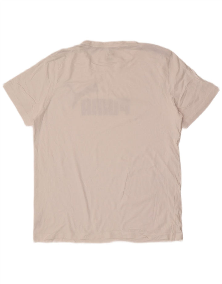 Puma Camiseta gráfica para hombre Top XL Blanco