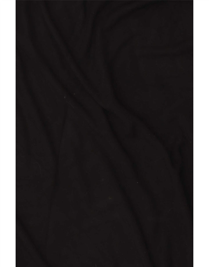 Zara Damen-Oberteil mit abstraktem Muster, langärmlig, Gr. 46, Schwarz